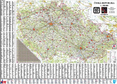 Firemn mapa - ady prce, IPS