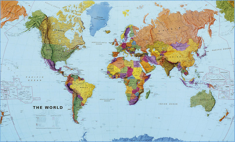 Mapa Sveta Online