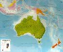 Austrálie - Nástìnná mapa