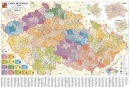 Administrativn mapa esk republiky stedn - Nstnn mapa