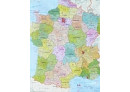 Spedièní mapa Francie - Nástìnná mapa