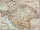 Rakousko - Uhersko - Nástìnná mapa