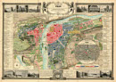 Prag - Praha, 1847 - Nstnn mapa