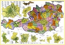 Spedin mapa Rakouska - Nstnn mapa