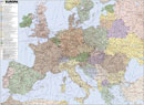 Železnièní mapa Evropy - Nástìnná mapa